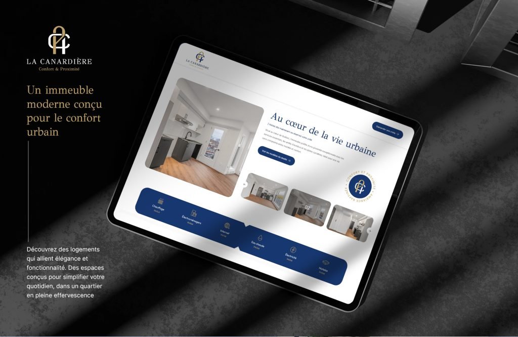 Projet lacanardiere.ca